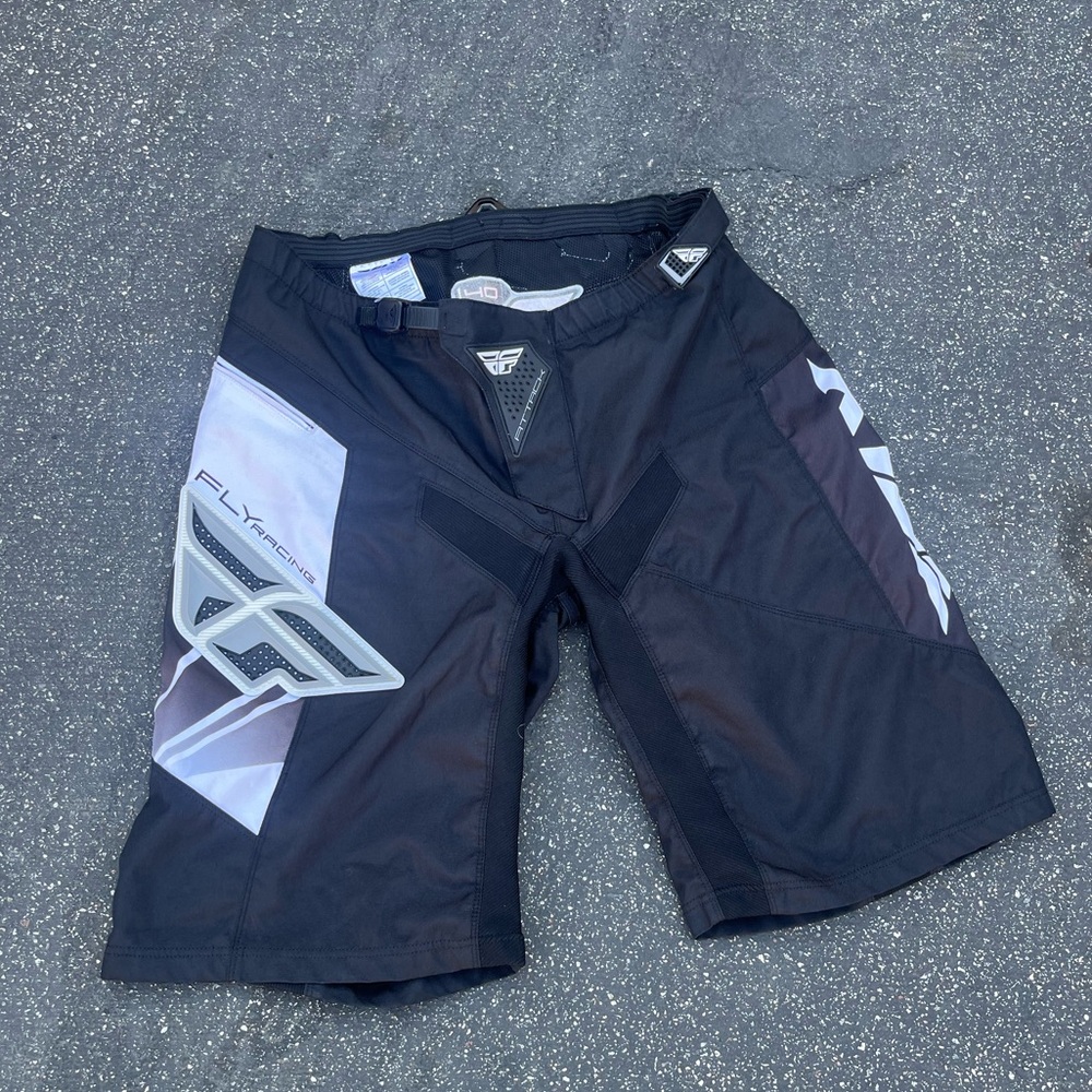 Men's Black and Gray Athletic Shorts